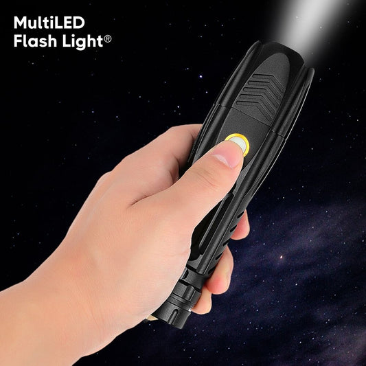 Itin stipraus galingumo žibintuvėlis \MultiLED Flash Light\""