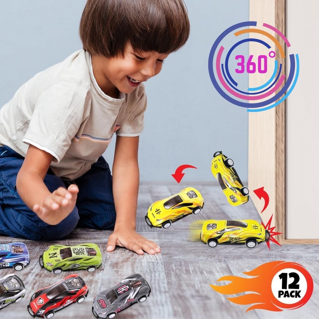 Mašinėlės vaikams \Stunt Toy Cars\" (5 vnt. komplektas)"
