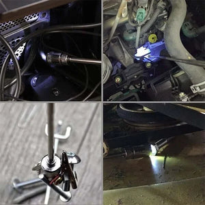 Teleskopinis magnetas su LED lempute – 5 nuotrauka