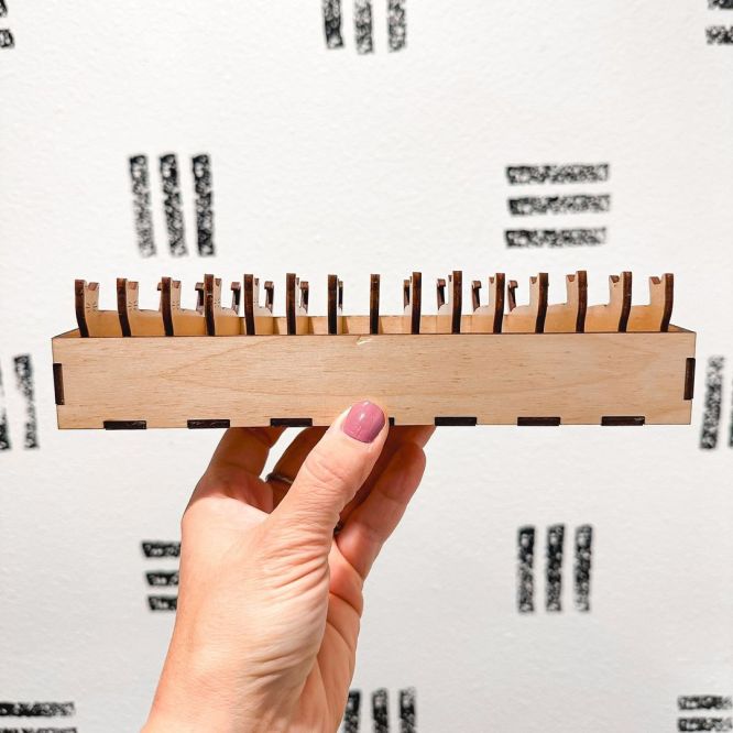 Medinių siūlų ričių rinkinys