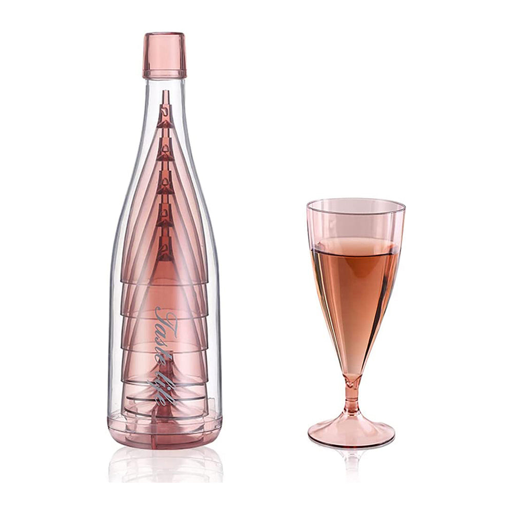 Plastikinių taurių rinkinys (5 vnt.)