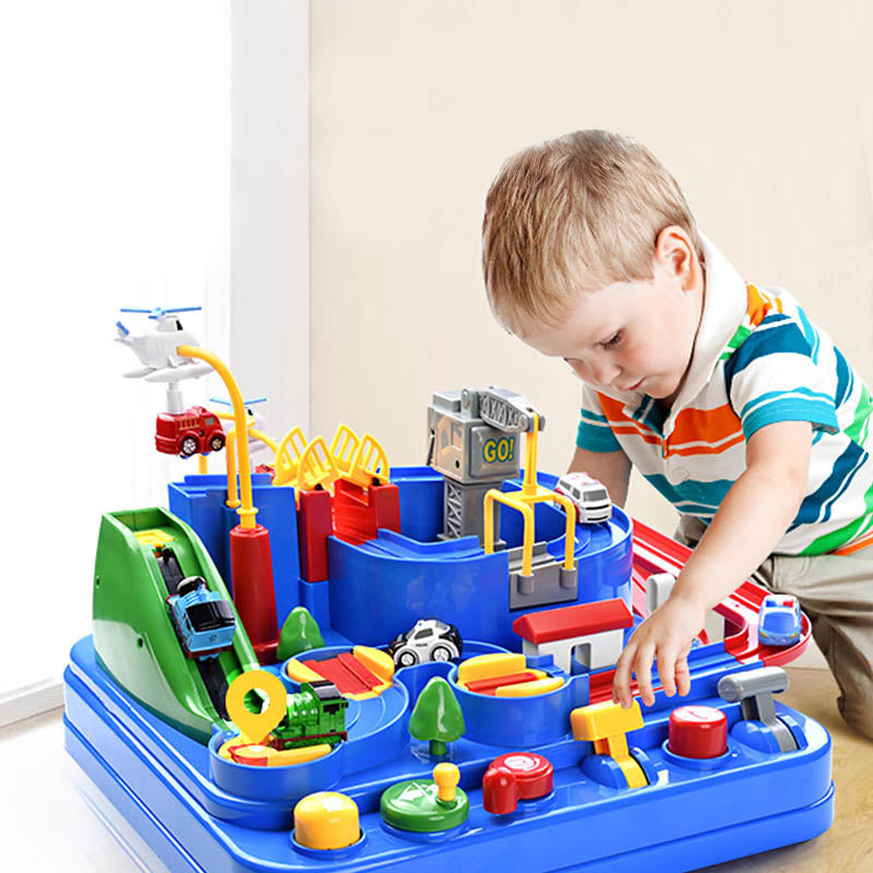 Automobilių trasa su kliūtimis