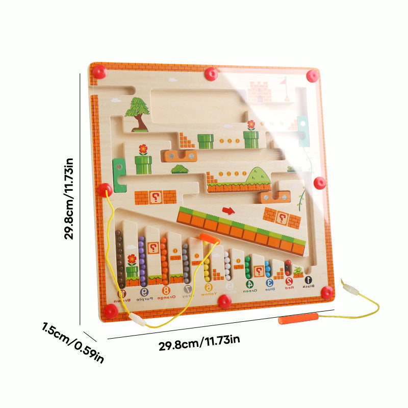 "Montessori" spalvų ir skaičių labirintas
