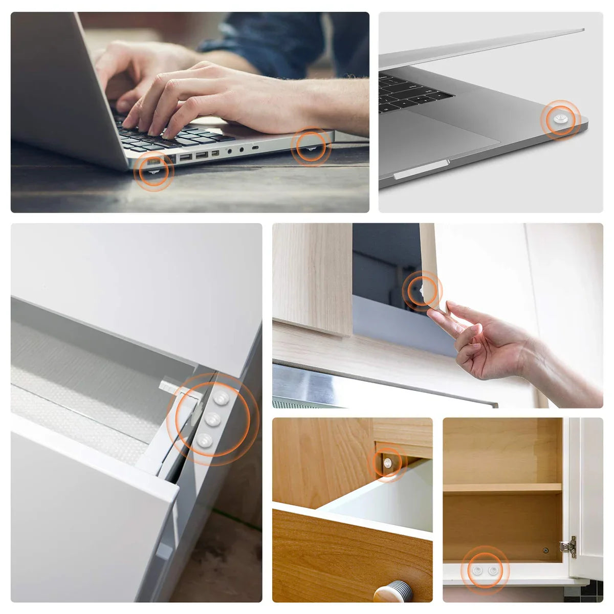 Silikoninės apsaugos baldams