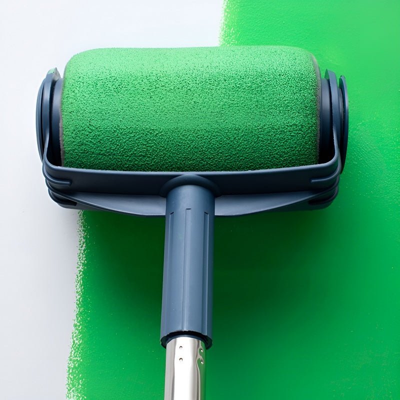 Dažymo volelis su dažų talpa viduje