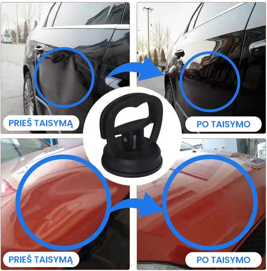 Automobilių įlenkimų tiesinimo įrankis