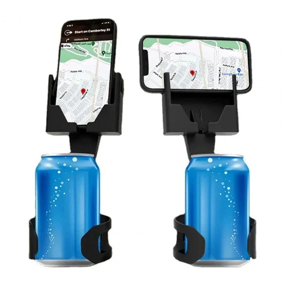 Telefono ir puodelio laikiklis automobiliui