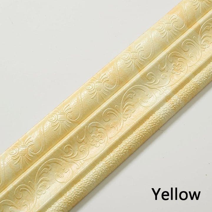 Dekoratyvinė 3D sienų kraštų juosta