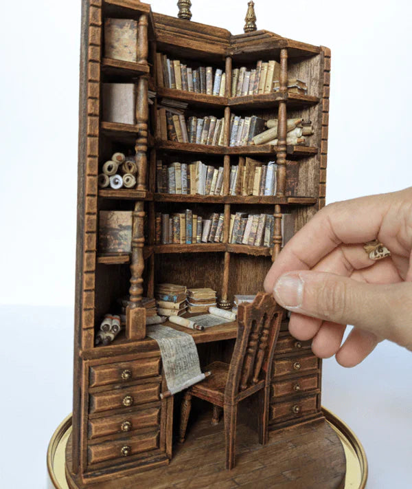 Unikali dekoracija - "Mini biblioteka"