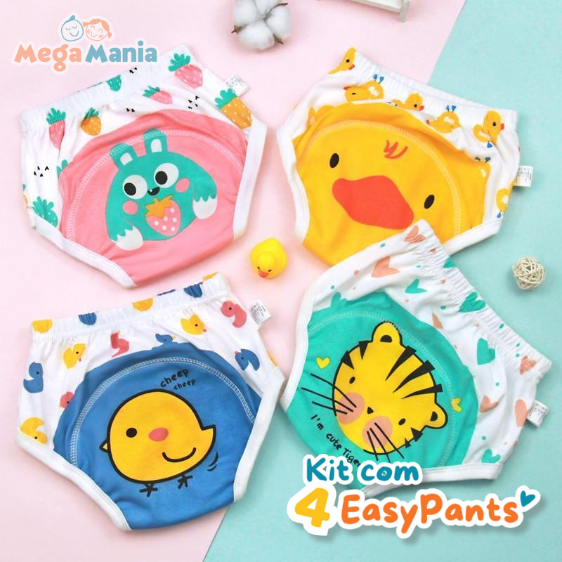 Daugkartinio naudojimo kelnaitės (4 vnt.)