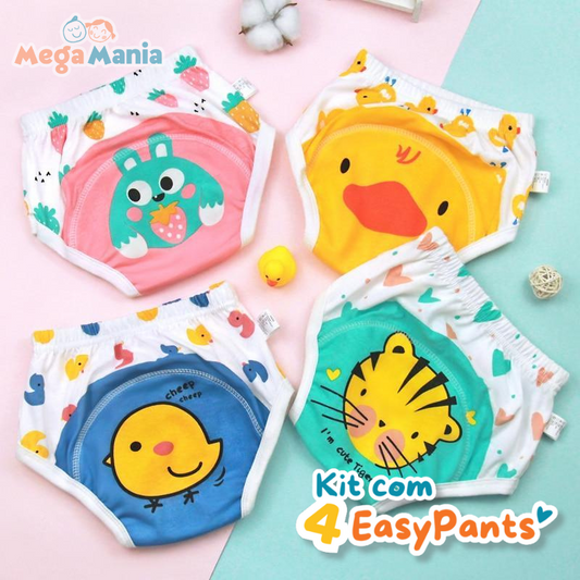 Daugkartinio naudojimo kelnaitės (4 vnt.)