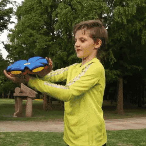 Skraidanti lėkštė - kamuolys