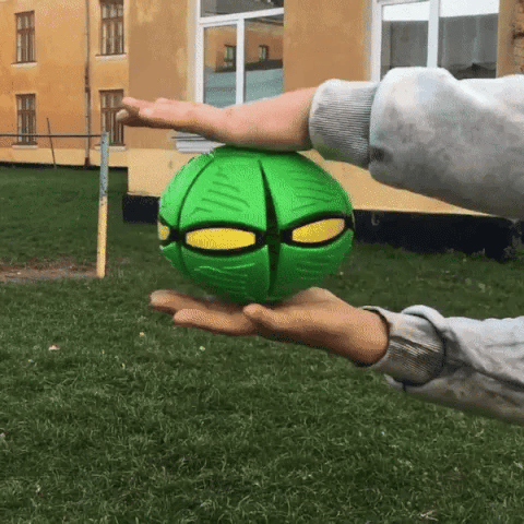 Skraidanti lėkštė - kamuolys
