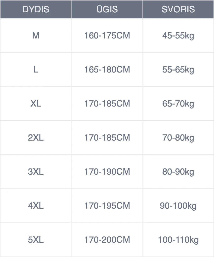 Vyriškos orui pralaidžios kelnės