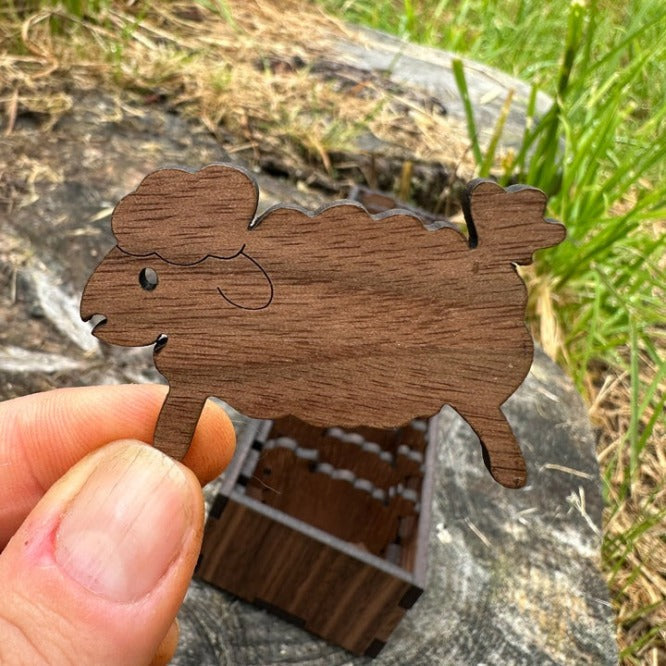 Medinių siūlų ričių rinkinys