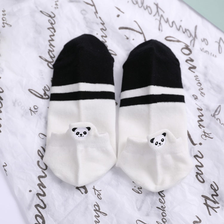 Kojinės su pandomis (3 poros)