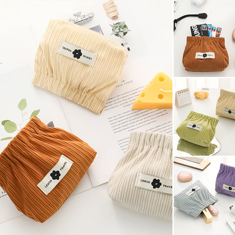 Mini velvetinės kosmetinės (2/4vnt.)