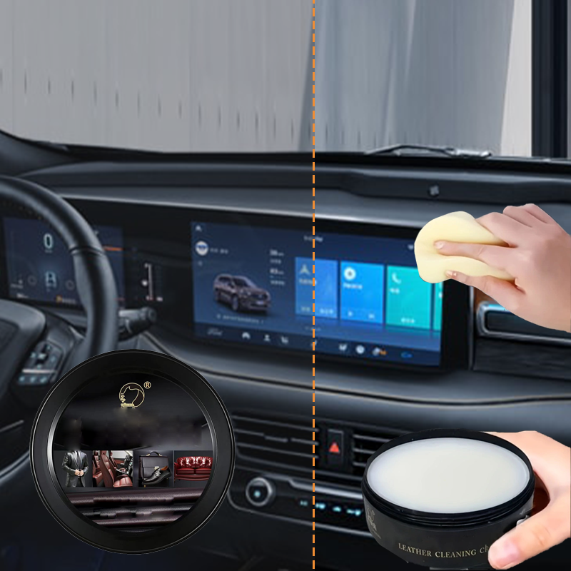 Odinių automobilių sėdynių priežiūros tepalas