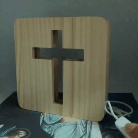 Krikščioniškas LED šviestuvas