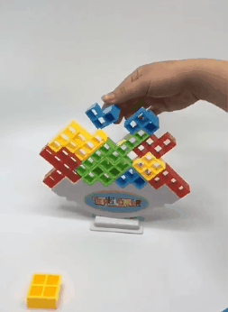 Tetris griūnantis bokštas: smagus žaidimas visai šeimai!