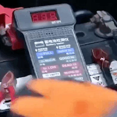 Automobilio akumuliatoriaus testeris