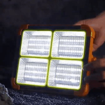 LED šviestuvas su saulės baterija