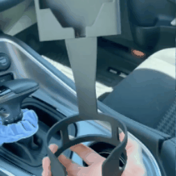 Telefono ir puodelio laikiklis automobiliui