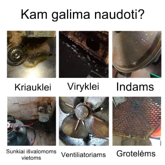 Naujoviškas putų valiklis \PowerClean\""