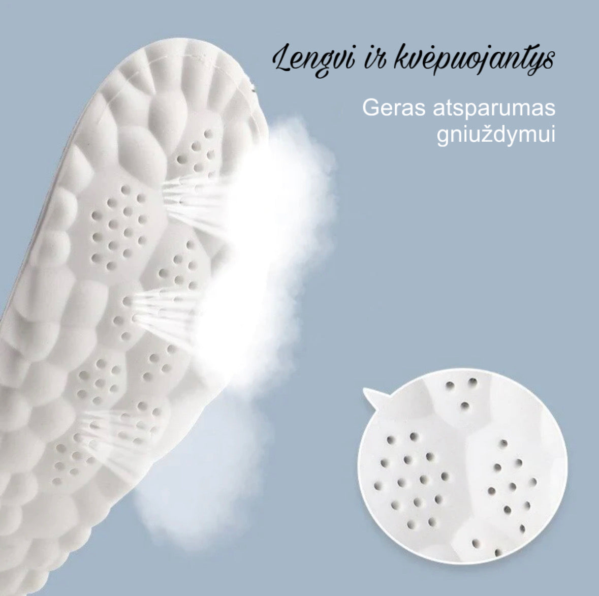 \ComfyInsoles\" Komfortiški vidpadžiai (1 pora + 1 NEMOKAMAI)"