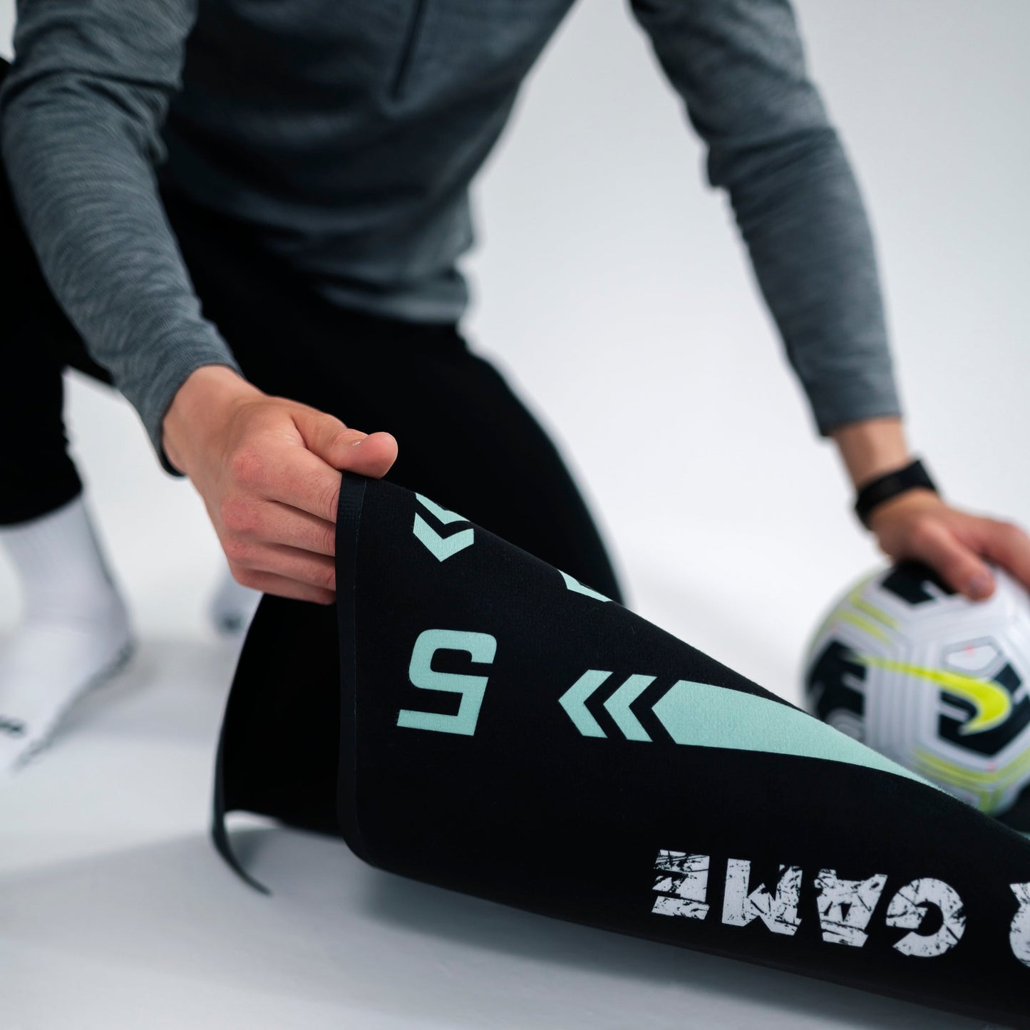 Futbolo kilimėlis kamuolio valdymo įgūdžiams gerinti