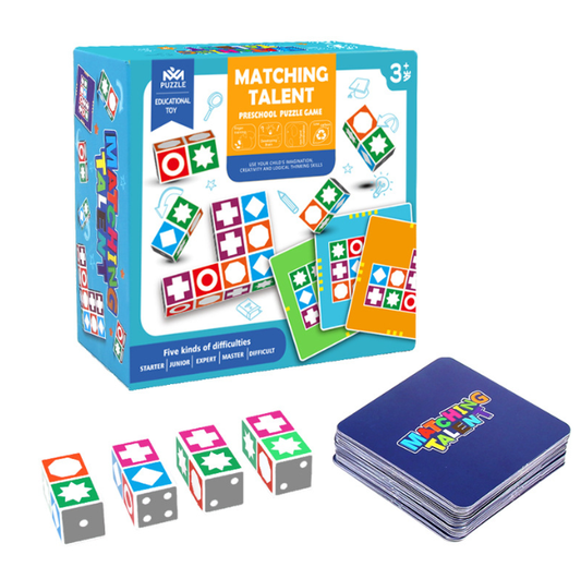 Medinių kaladėlių žaidimas