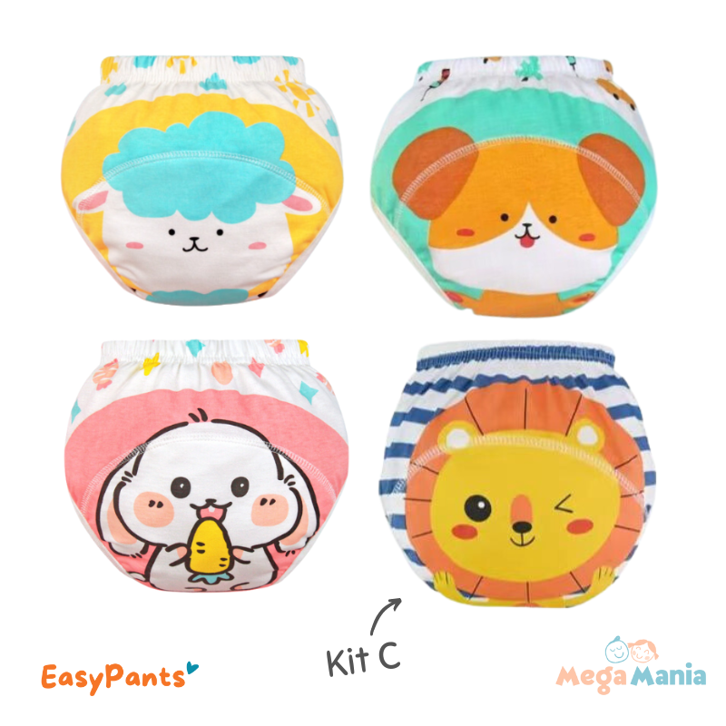 Daugkartinio naudojimo kelnaitės (4 vnt.)