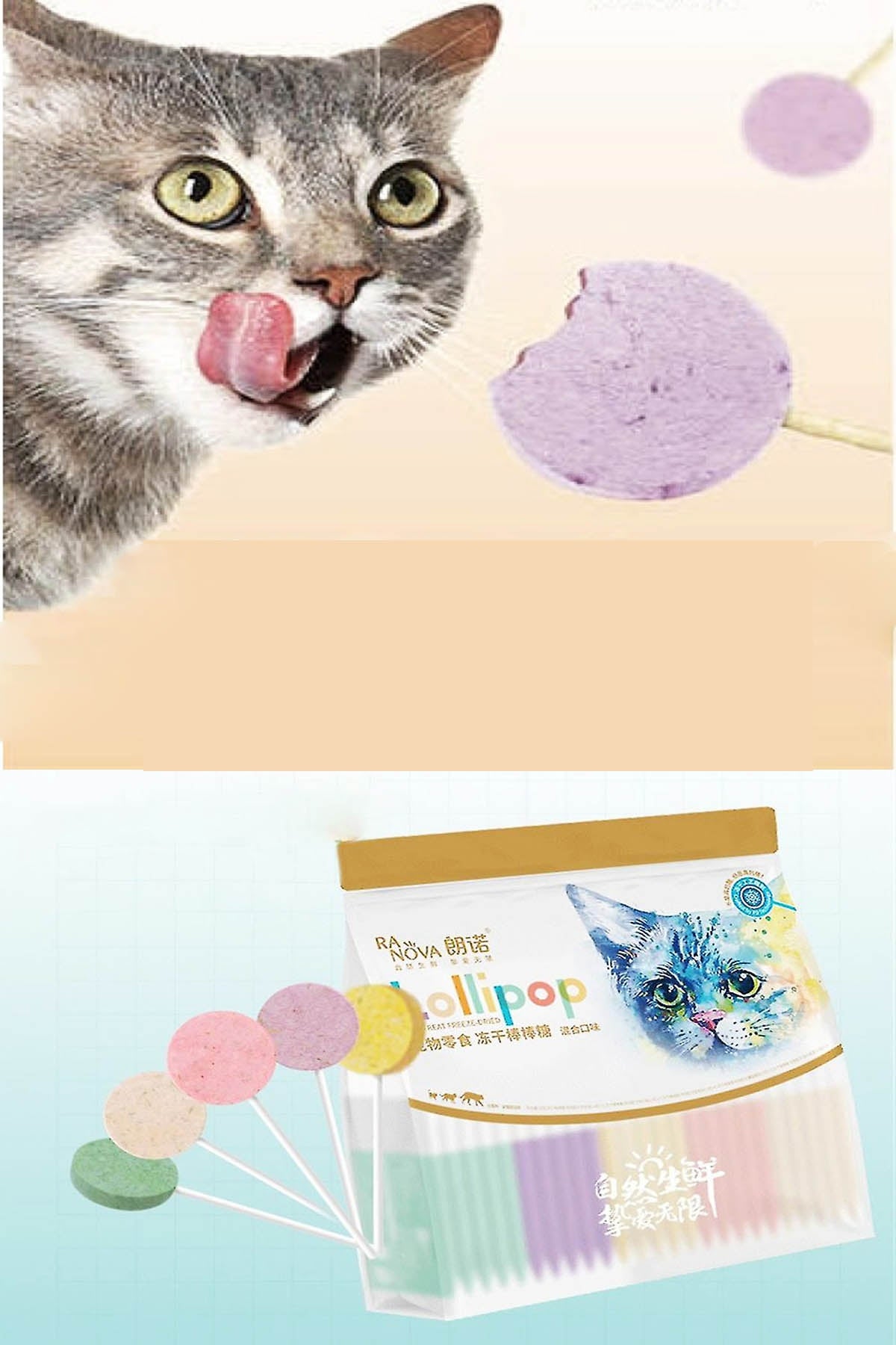 Maistingi kačių skanėstai