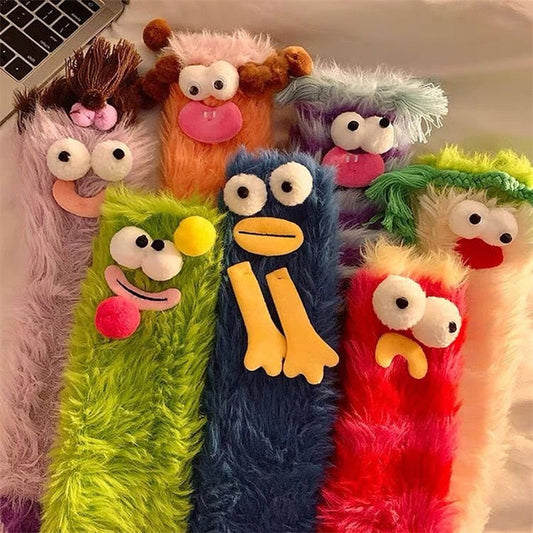 Linksmos šiltos kojinės