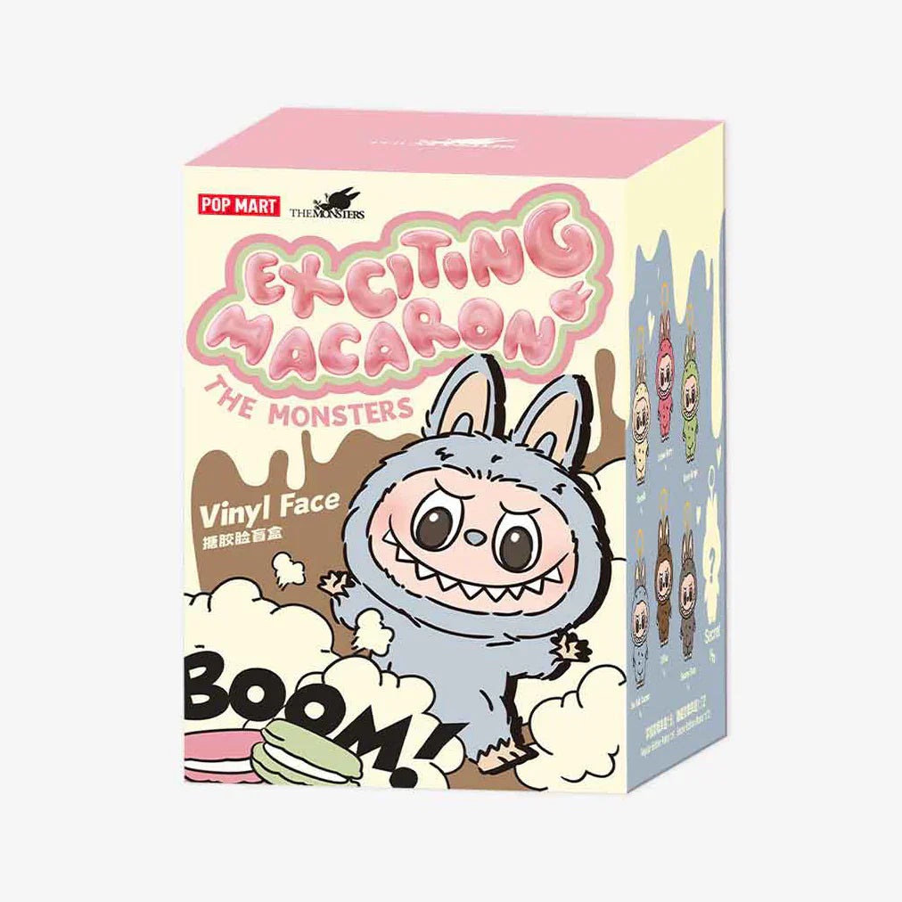 LABUBU | Pakabukas "Exciting Macaron" kolekcijos slapta dėžutė Pop Mart