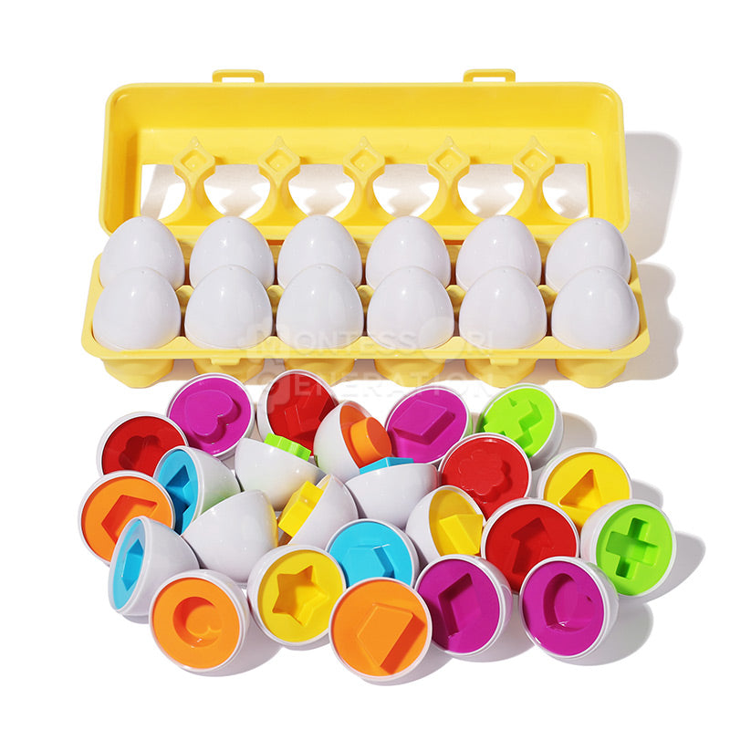 "Montessori" sujungiamųjų figūrėlių žaidimas