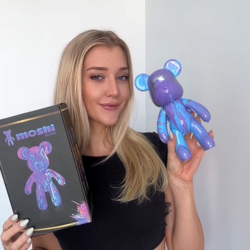 Kūrybinis rinkinys - "Nuspalvink meškiną"