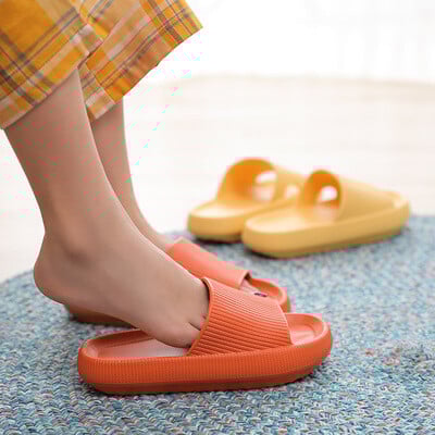 Minkšti sandalai storu padu, unisex
