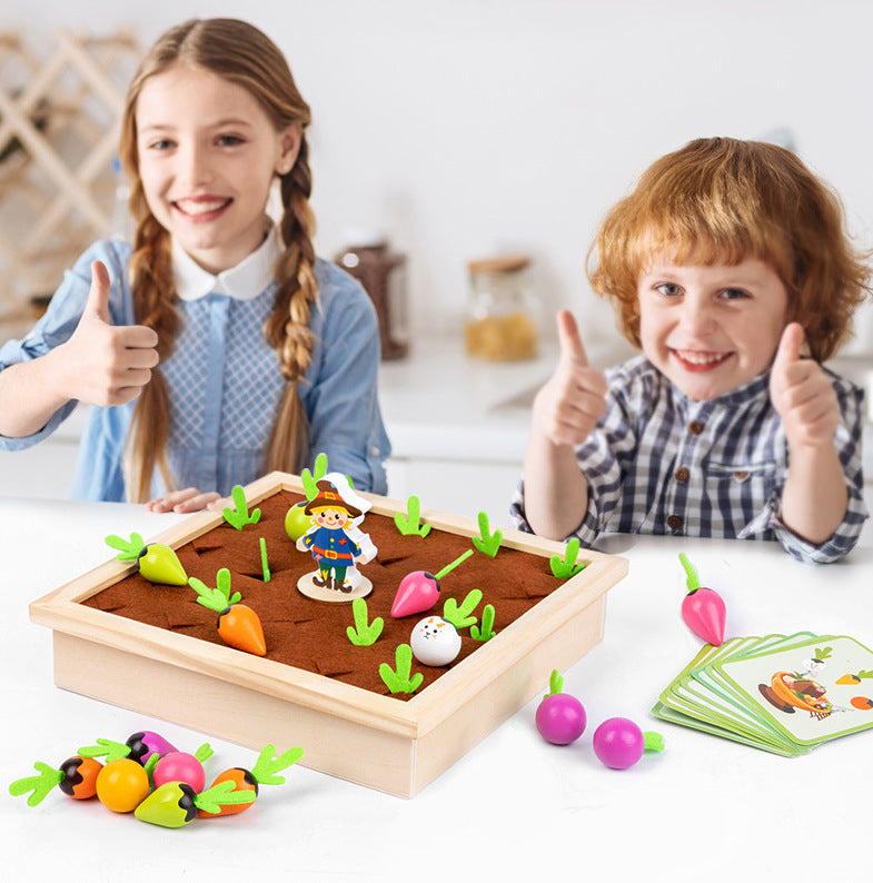 Atmintį lavinantis žaidimas - "Ūkininko daržas"