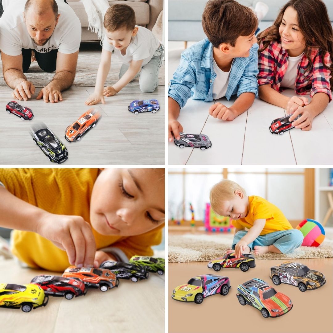 Mašinėlės vaikams \Stunt Toy Cars\" (5 vnt. komplektas)"