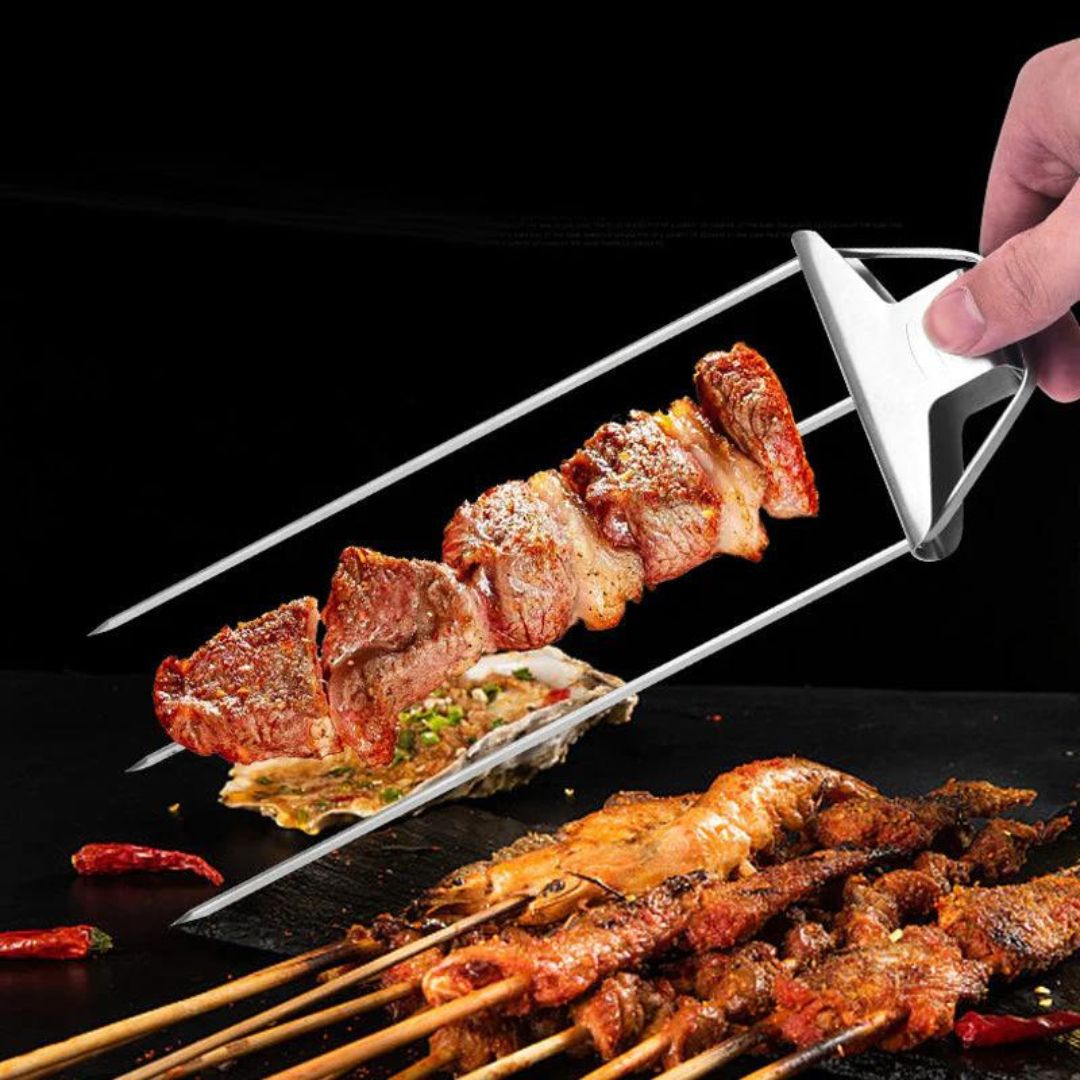 Trijų krypčių įrankis griliui \3-Way GrillSkewers\""