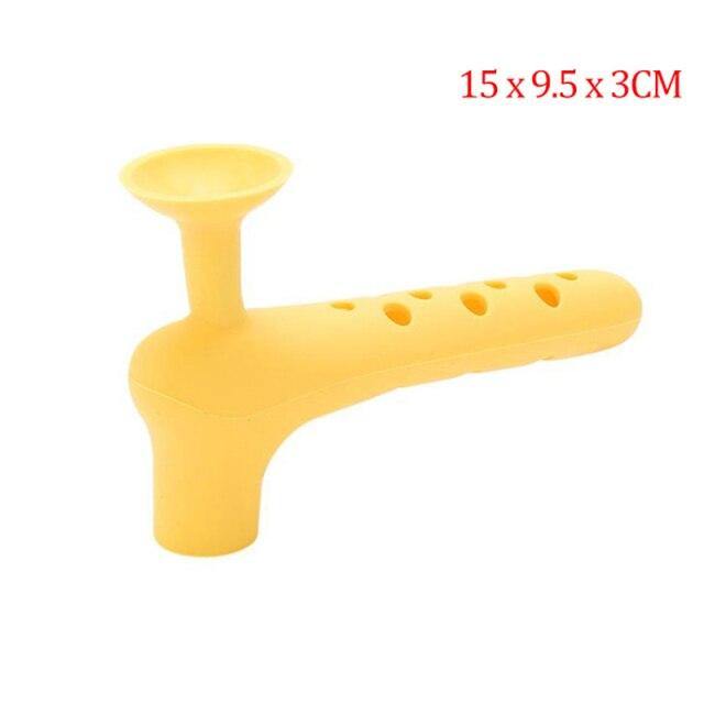 Durų stabdis tvirtinamas ant rankenos