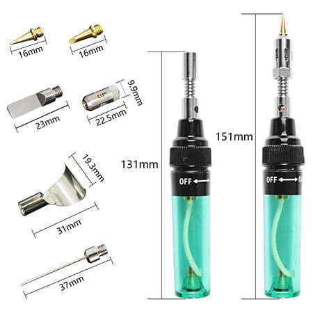 Nešiojamasis litavimo rinkinys