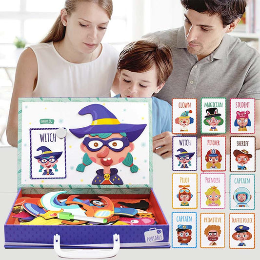 3D magnetinė edukacinė dėlionė