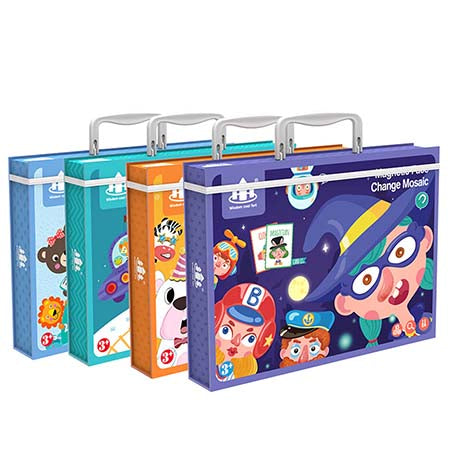 3D magnetinė edukacinė dėlionė