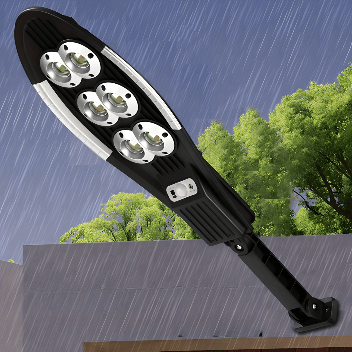 Saulės įkraunamas lauko šviestuvas