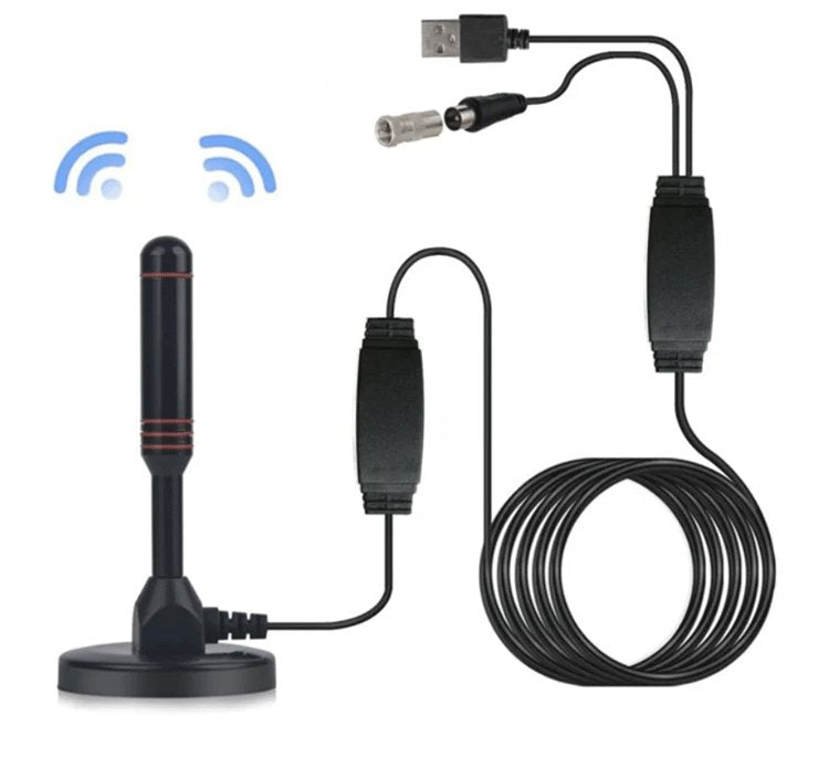 NEMOKAMI kanalai iš viso pasaulio - kompaktiška HDTV antena