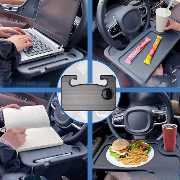 Nešiojamas automobilio padėklas