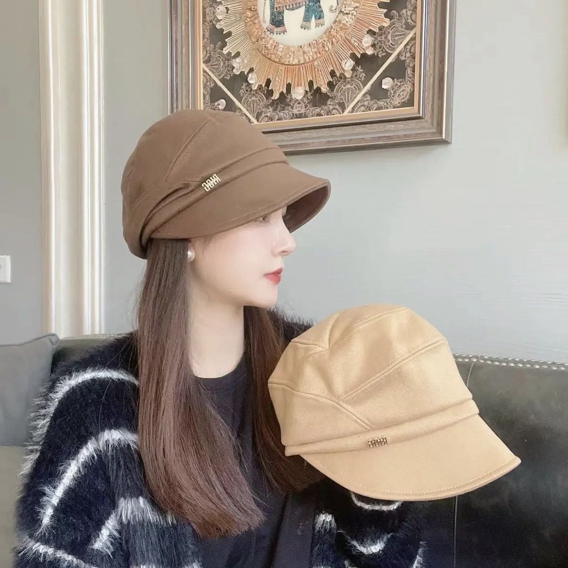 Moteriška beretė su snapeliu: Elegantiška ir šiuolaikiška!